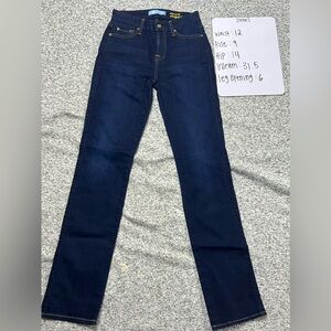 7 For all man kind b(air) Kimmie straight leg jeans size 24